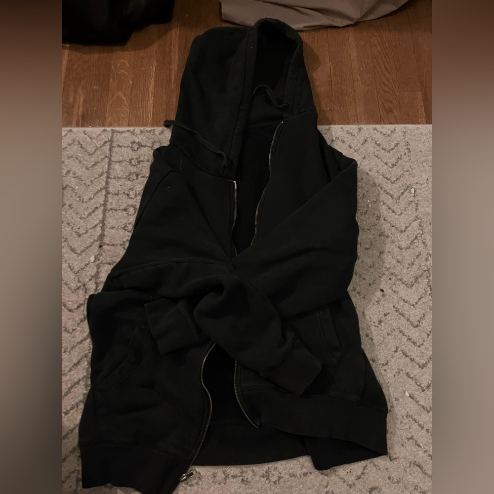 thick durable zip up